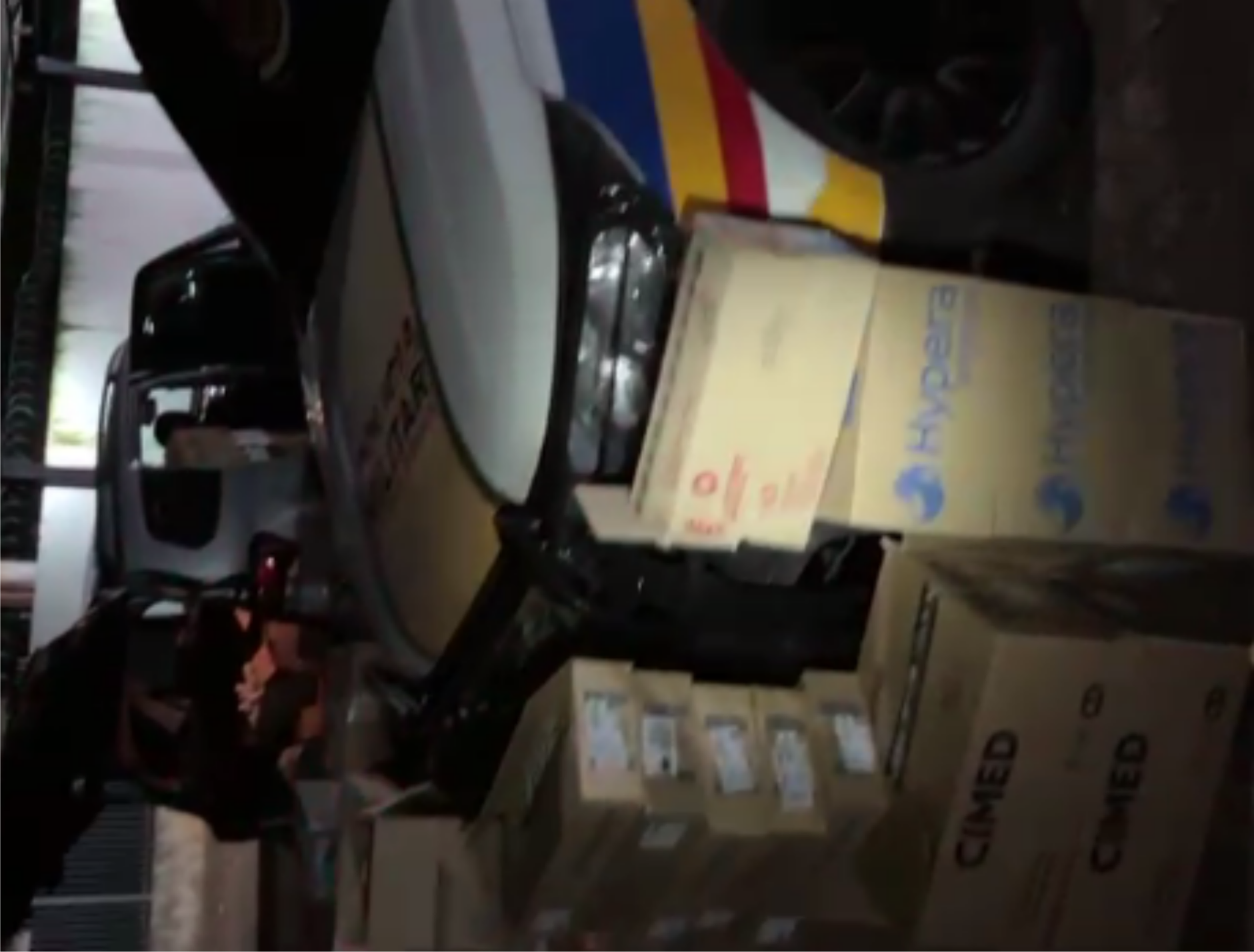 Operação na MG-427 flagra transporte irregular de medicamentos em Planura