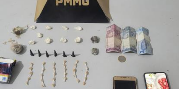 Mulher é presa por tráfico, receptação e porte de arma branca em Conceição das Alagoas