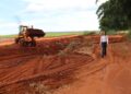 Prefeitura reforça melhorias em estrada rural na região da Almécega