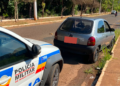 Carro furtado durante a madrugada é recuperado horas depois pela Polícia Militar em Frutal