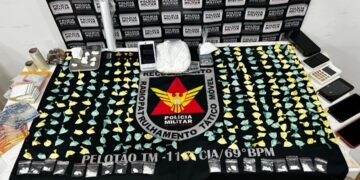 Mototaxista é preso com mais de 260 porções de cocaína durante operação da PM em Frutal