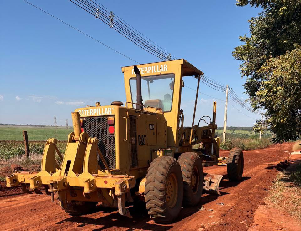 Prefeitura de Frutal realiza obras de recuperação na Estrada do Bentinho após chuvas