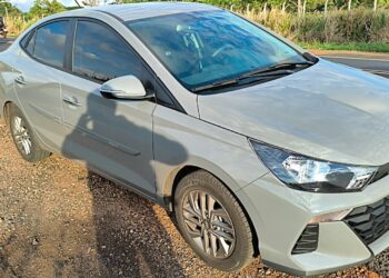 Motociclista fica ferido após bater na traseira de carro na MGC-497