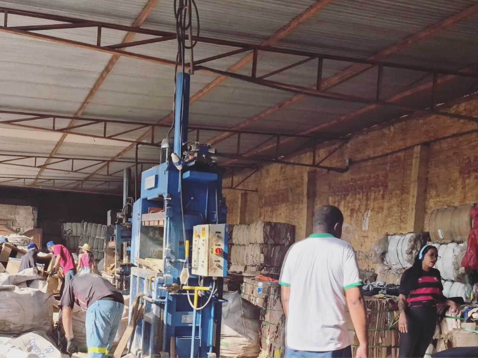 Prefeitura de Frutal intensifica fiscalização de convênio com associação de catadores